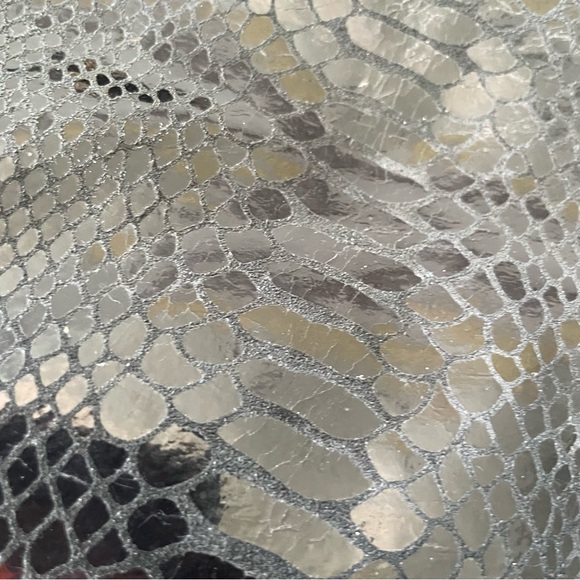 Michael Kors Snake Embossed Hamilton Handbag Black - Picture 3 of 13